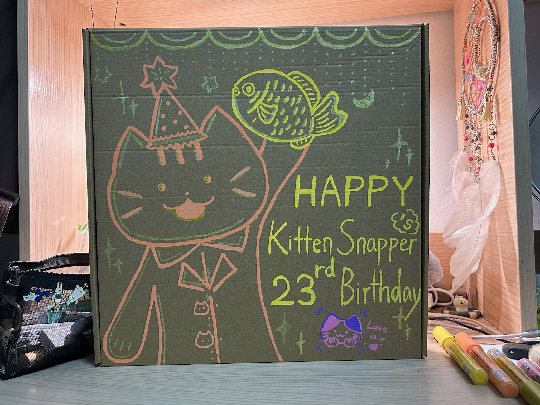 鲷鱼猫23岁生日！